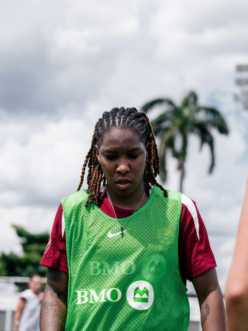 First training back for the Balla herself! 💪🇨🇦
—
Premier entraînement pour Balla ! 💪🇨🇦

#CANWNT
