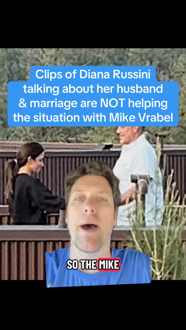 After some compromising pictures of Patriots head coach Mike Vrabel and NFL reporter Diana Russini came out, there has been a LOT of speculation about them together. Now, you never know what goes on behind closed doors and what sometimes appears shocking to the public is maybe not so shocking privately in a relationship. I also think it’s hard to hold people to the things they say when making content and trying to entertain. Sometimes jokes about the old ball and chain are just that, jokes. But while allllll of that is true, it’s also very true that if you’re in the middle of a marriage scandal and clip after clip after clip of you talking about how you weren’t sure about your wedding and your parents know your marriage is falling apart and that you significant other is just average…that does NOT help the current scandal situation. One of my biggest regrets in content life is talking badly about any aspect of a relationship. That 100% falls under “if you don’t have anything nice to say, don’t say anything at all.”