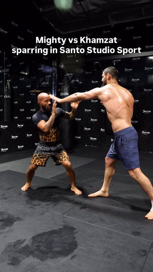@mighty vs @khamzat_chimaev sparring
