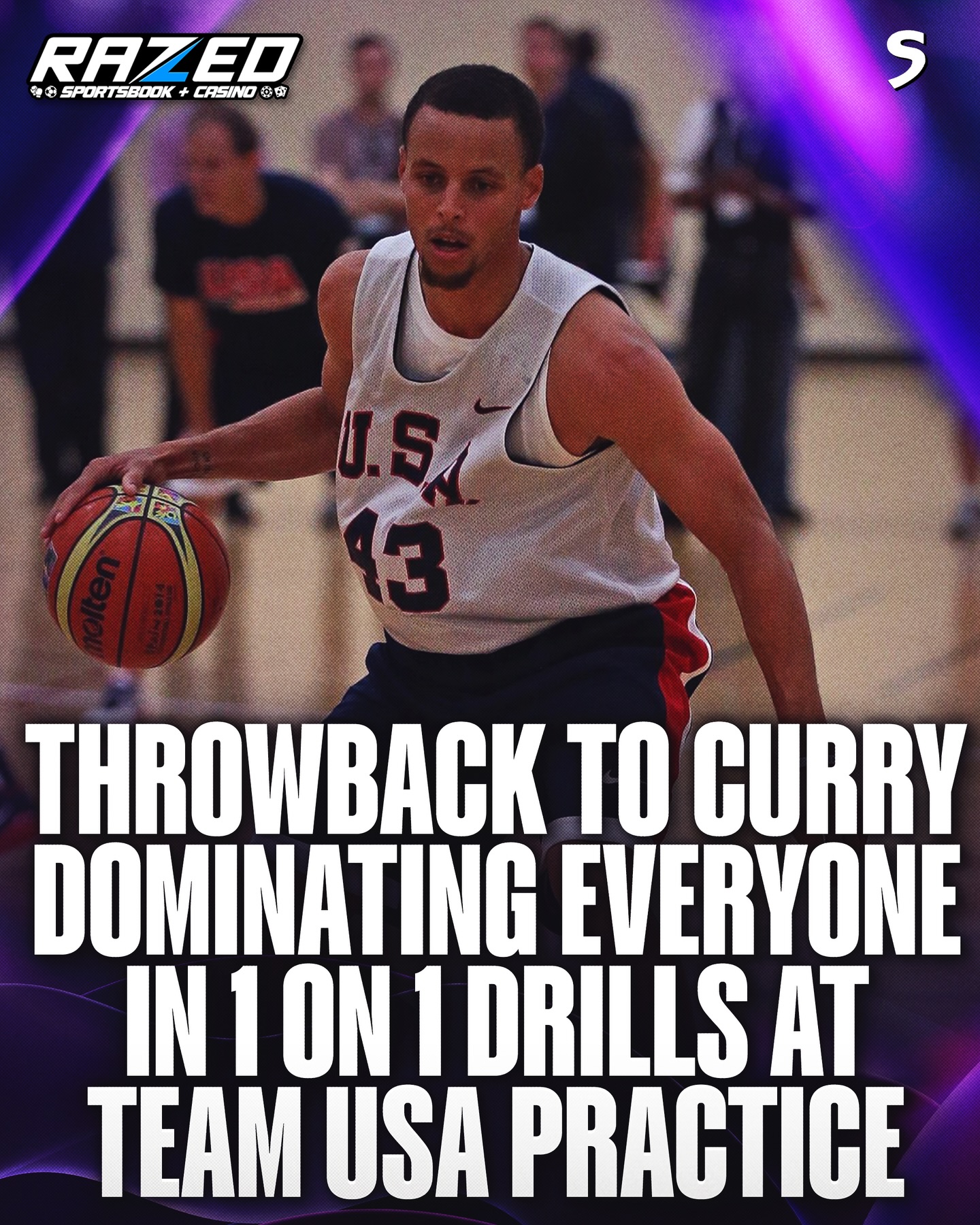Steph Curry could NOT be stopped in this Team USA practice 

(via Hoopmixtape, twitter)