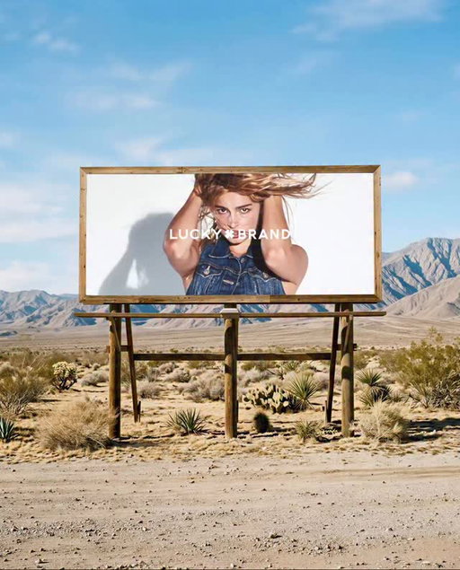 Lucky Brand takes the desert 🌵
