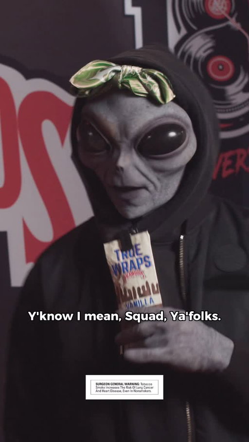 We got that intergalactic perspective from @spacegoddathug himself. 🛸💨