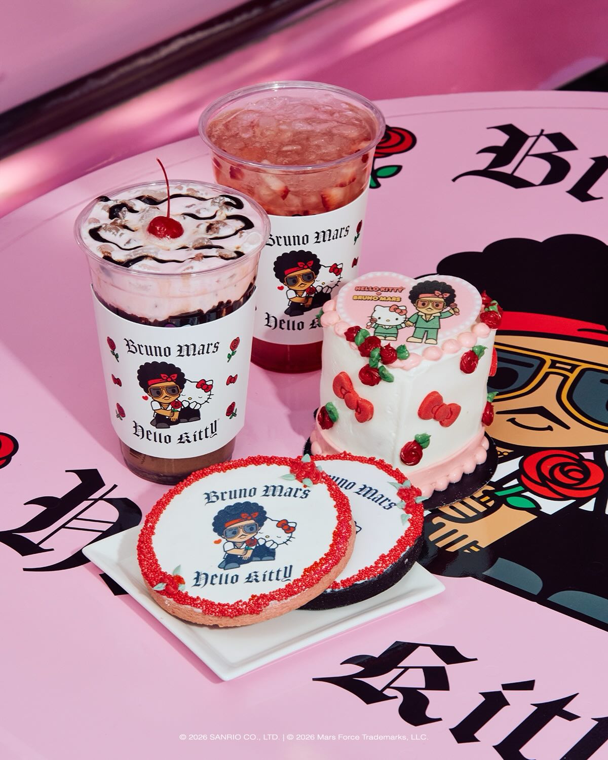 Hello, Las Vegas🌹🎀 Join Hello Kitty for two special meet and greets to celebrate the opening of @theromanticworldtour Pop-Up and the limited #HelloKittyxBrunoMars menu items at @hellokittycafevegas! Plus, you may even spot Hello Kitty on Bruno Mars Drive✨⁠
⁠
❤️ Meet and Greet with Hello Kitty⁠ on April 9th and April 11th ⁠
❤️ Shop exclusive collab merchandise ⁠at the Pop-Up & select items at the Hello Kitty Cafe ⁠
❤️ Enjoy special menu items ⁠
⁠
Tag a bestie you’re going with! 💞