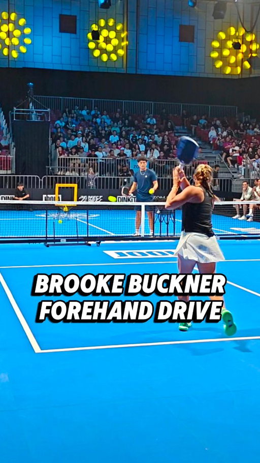 World #4 Women's Singles Brooke Buckner with Forehand drive and footwork at @joolaapac.pb @joolapickleball Joola Titans Tour

Follow @asiapickleballtv for more

#forehand #pickleball #pickleballtips #joola