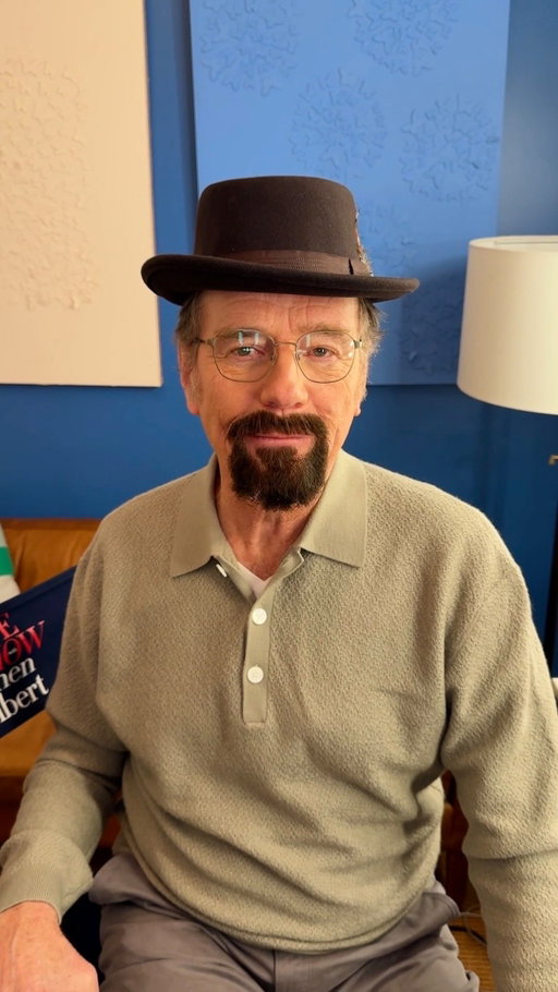 Walter White 🤝 Pablo Escobar

#Colbert @bryancranston #BreakingBad #WalterWhite