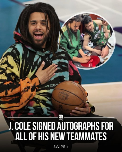 J. Cole officially signed a contract with the Nanjing Monkey Kings on April 1st after committing to play “a few games” for them last year 🏀

Far from an April Fools joke, this marks the third time that he will play in a professional basketball league.

When he arrived, he took time to sign autographs for his teammates as they lined up with vinyls and CDs in hand 🐐

(🎥 via Nanjing Monkey Kings)