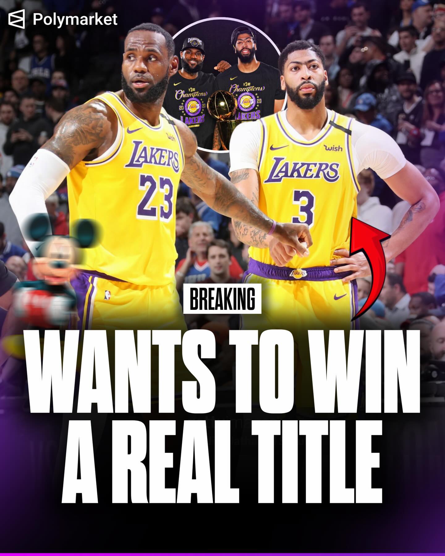 Anthony Davis says the bubble ring wasn’t a “real championship” 😭😭

“Did I really win a championship? I know I’m listed as a champion, but… I’m not sure.”

Is it facts?