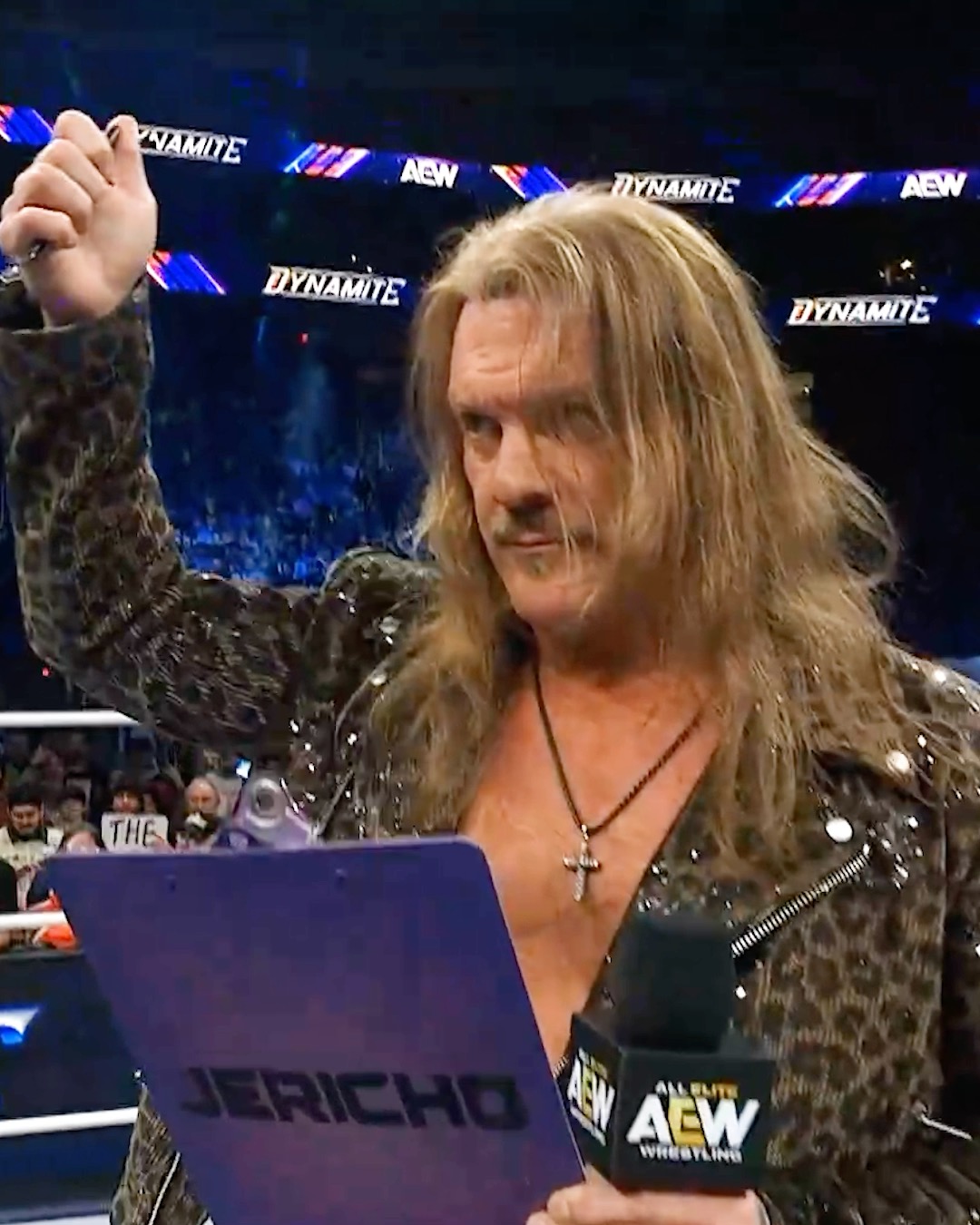 @KINGRICOCHET JUST MADE THE LIST!! 📋 @ChrisJerichoFozzy

#AEWDynamite is LIVE NOW on TBS and streaming on HBO MAX!