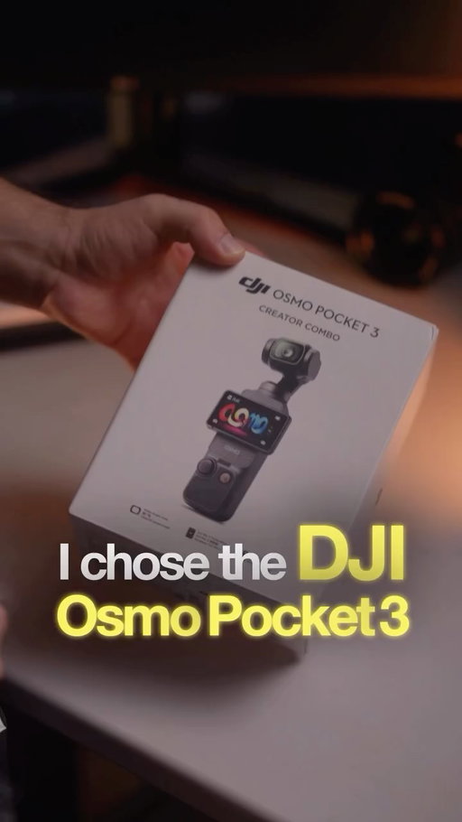 @djiglobal Osmo Pocket 3 Combo Unboxing. It’s never late for the party 😎 Any question or doubts 🤔 about it? 
#djipocket3
