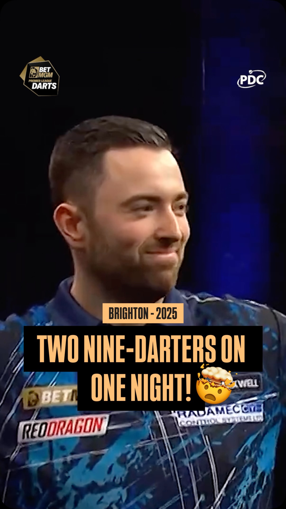 Just the TWO nine-darters last year in Brighton! 🤯

🏆 Premier League Darts
🗓️ Thursday, 9 April
📍 Night 10 - Brighton
⏰ 1900 BST