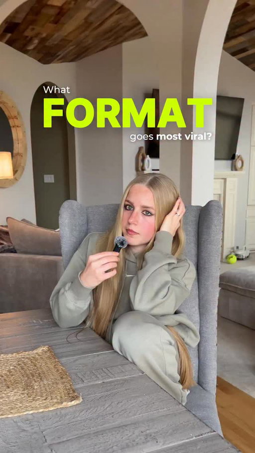 What Format Goes Most Viral? 

Follow for more social media marketing education.