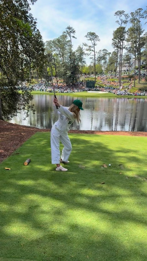 At least one of us got a hole in one 😅 maybe next year 

#masters