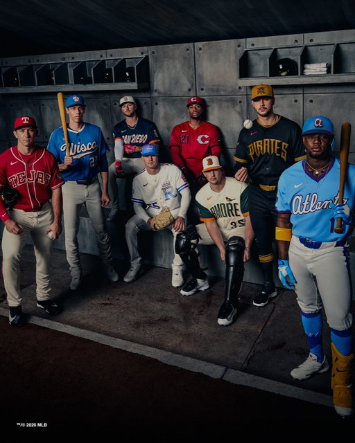 8 Cities. 8 Stories.

Drawn from deep-rooted history, the MLB City Connect uniforms feature bold designs celebrating each clubs’ communities.

Available now at Nike.com.