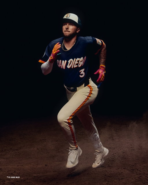 Two Cultures. One Family.

The San Diego Padres’ Nike MLB City Connect uniform is a continued celebration of the binational region, culture and traditions.

From the La Catrina patch to the marigold pattern sublimated onto the sleeves and bone-colored pants, the uniforms were inspired by Dia de los Muertos, as The Padres honor the traditions and the people that make the region special. 

Available now at nike.com