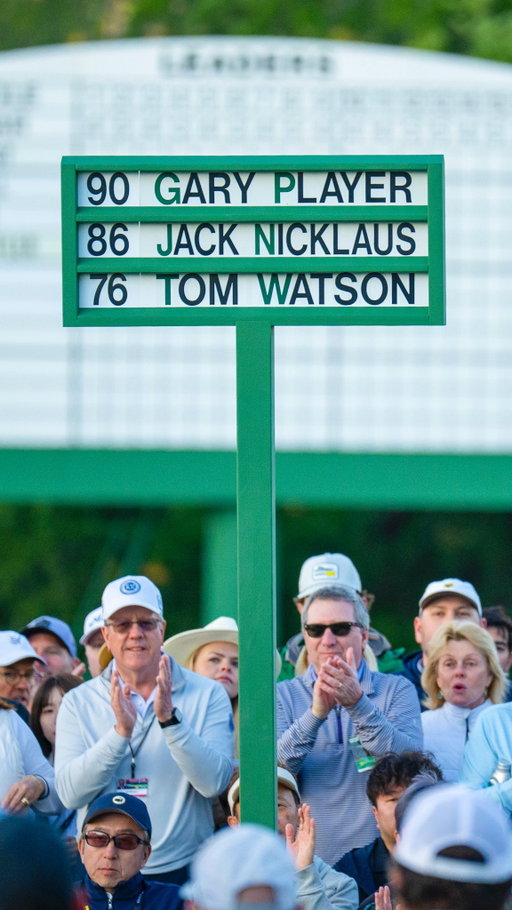 The Honorary Starters Ceremony tradition began in 1963 and takes place prior to the first starting time the morning of the first round. 

#themasters