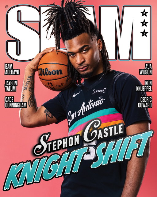 On one end, he’s suffocating the League’s best. On the other, he’s driving one of the most powerful offensive engines in the game. Witness the rise of a two-way force as Stephon Castle covers SLAM 261. LINK IN BIO.