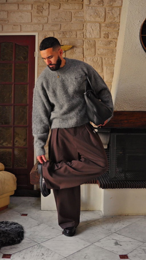 Love this combo: grey & brown 😮‍💨🤎
— Comment « REF » for all the details by DM! ✨

#mensfashion #fashion #menswear