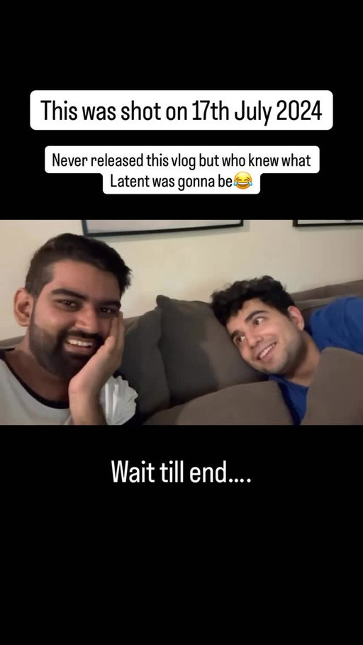 Throwback to simpler times when I had casually asked  @maisamayhoon about this new show he was making. Vo ek din tha aur aaj ke din hai 😌 

(Latent, samayraina, stillalive, rohangujral, standupcomedy, comedy, funny)
