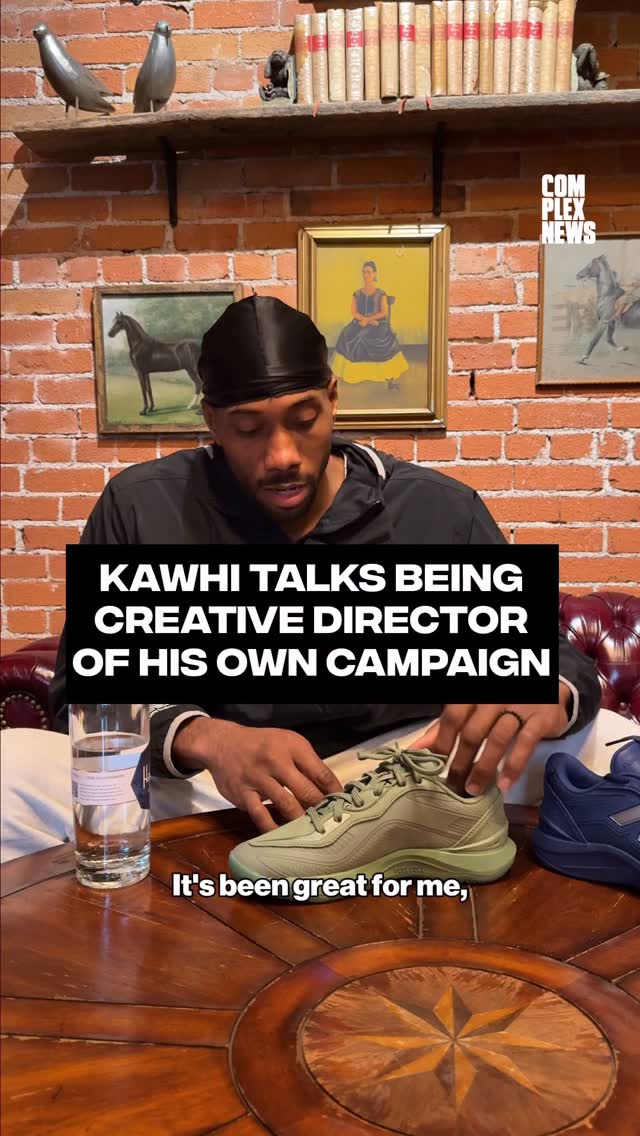 After New Balance unveiled Kawhi’s fifth signature shoe, they also named him creative director of its campaign. He shared what he’s looking forward to and the ideas behind it 👀