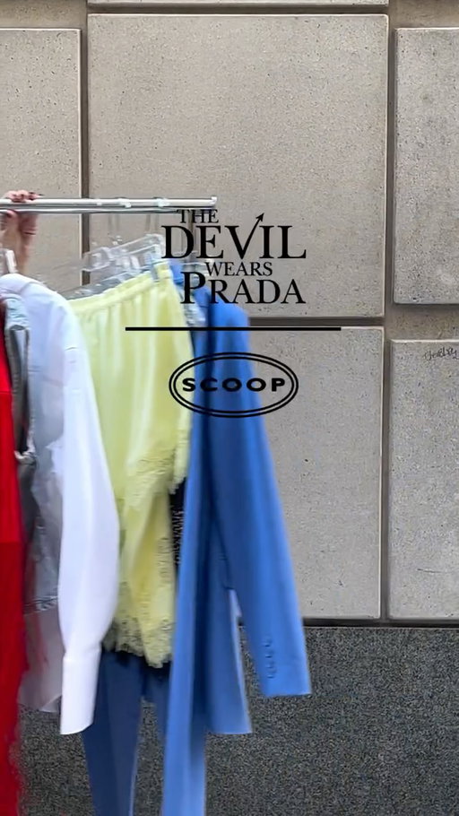 it's actually cerulean. The Devil Wears Prada Scoop Collection now available for pre-order online. Link in bio to shop 👠

Get tickets now and experience The Devil Wears Prada 2 only in theaters May 1.