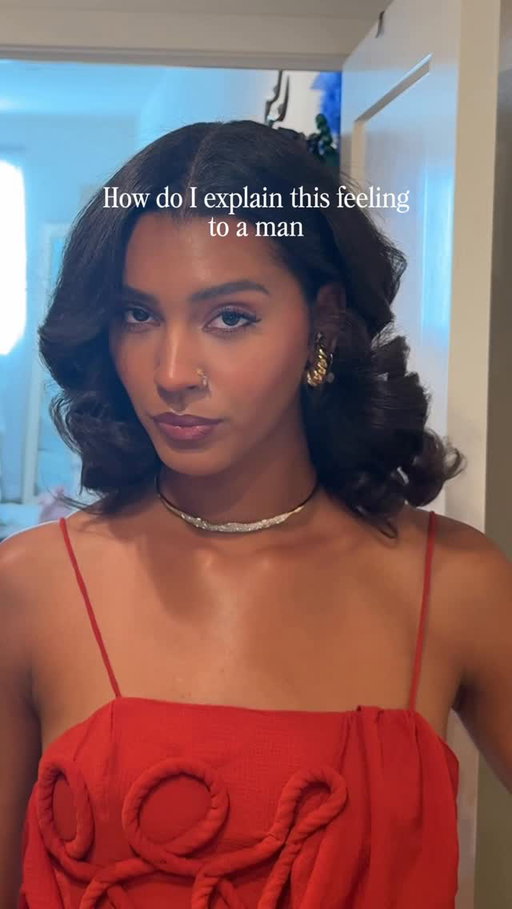 Curls for the girls! I love being a woman #silkpress