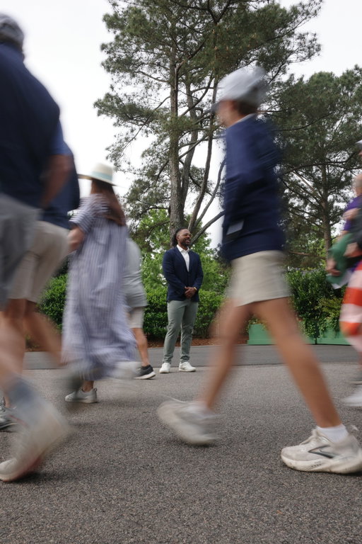 Hospitality is part of what makes the Masters so special. Go behind the scenes with Roger Steele and the greeters who welcome every patron.

Watch Mornings @ the Masters each day at 9 a.m. EDT, live on YouTube. #themasters @delta