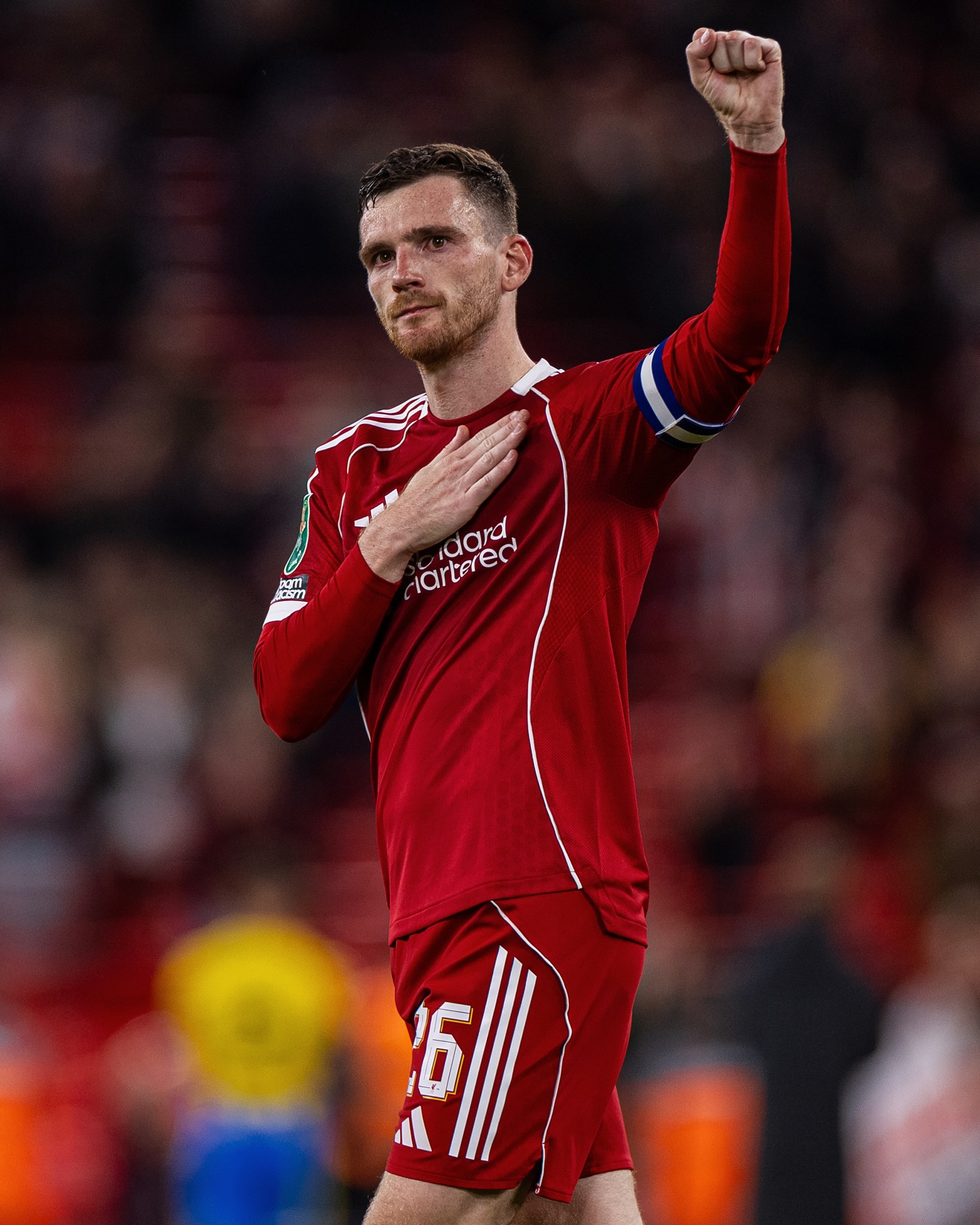 We can confirm Andy Robertson will bring his Reds career to an end at the conclusion of the current season.

He will do so as a Liverpool legend ❤️