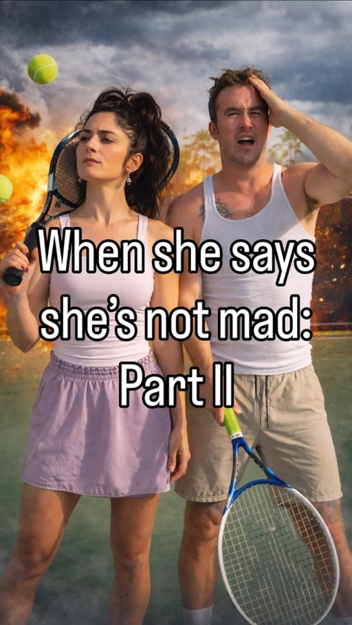 I SWEAR I’m NOT mad…….😏🤬🎾🍆
#fyp #funnyreels #relationshiptips #relationship #comedygold gold