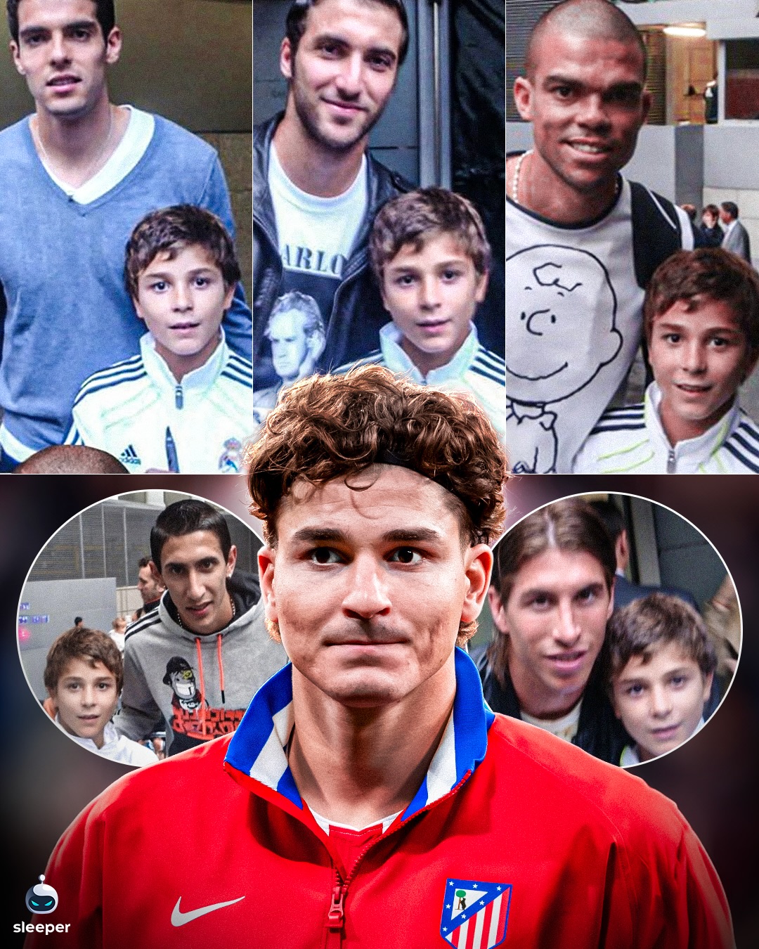 Julian Alvarez used to be a huge Real Madrid fan, getting photos with his idols as a kid… now, he’s their rivals most dangerous player! 🤯🔮

It’s genuinely crazy to look back at these photos of the Argentine, especially when you realise he ended up winning the World Cup with Angel Di Maria a few years later… insane!

Would Julian start for that Los Blancos team in his current form? 👀