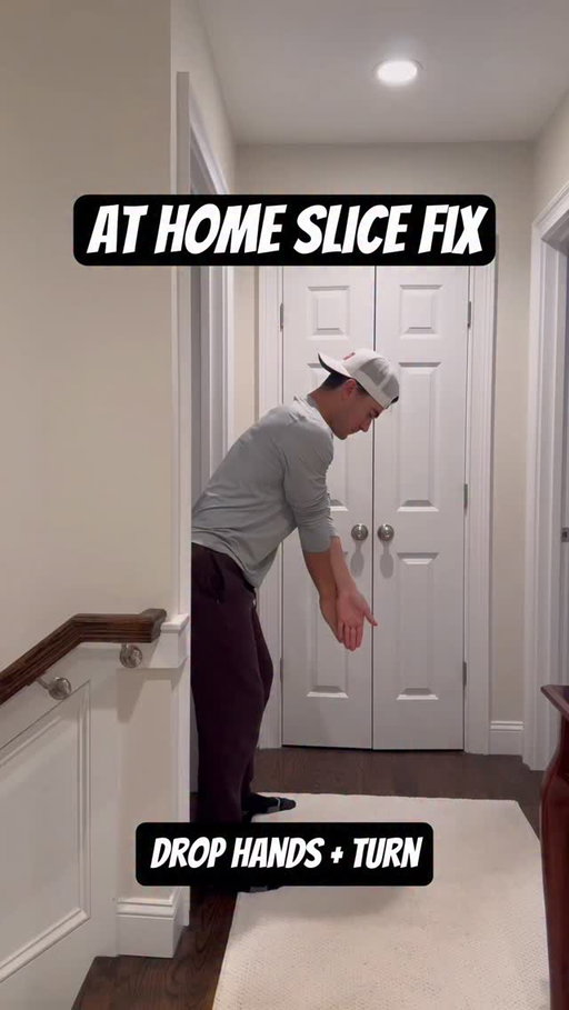 A simple drill to fix your slice as you watch the masters

#golf #golftips #masters #drills