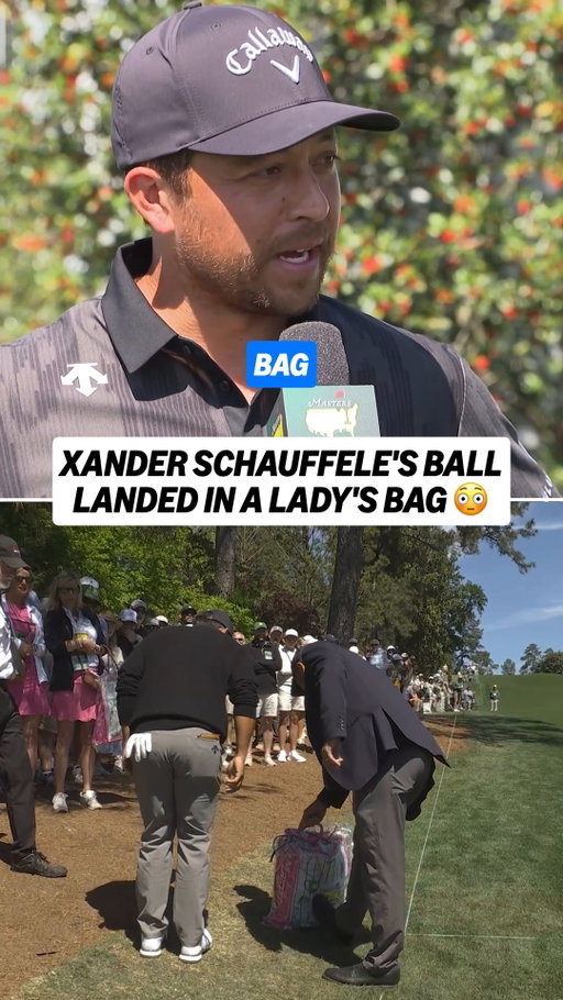 It's not every day you see this at the Masters 🤣