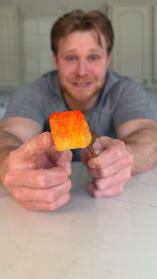 Tequila Sunrise Infused Pineapple Bites!