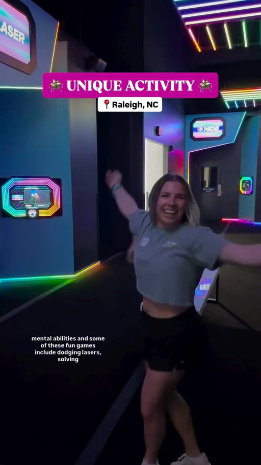 @activategames just opened in Raleigh, NC and this was place was sooo much fun 🤩 

My friends and I are so competitive so this was the perfect time 🌟🌟

601 E Six Forks Rd, Suite 105 Raleigh, NC 27609

#raleighnc #raleigh #northcarolina #raleighdurham