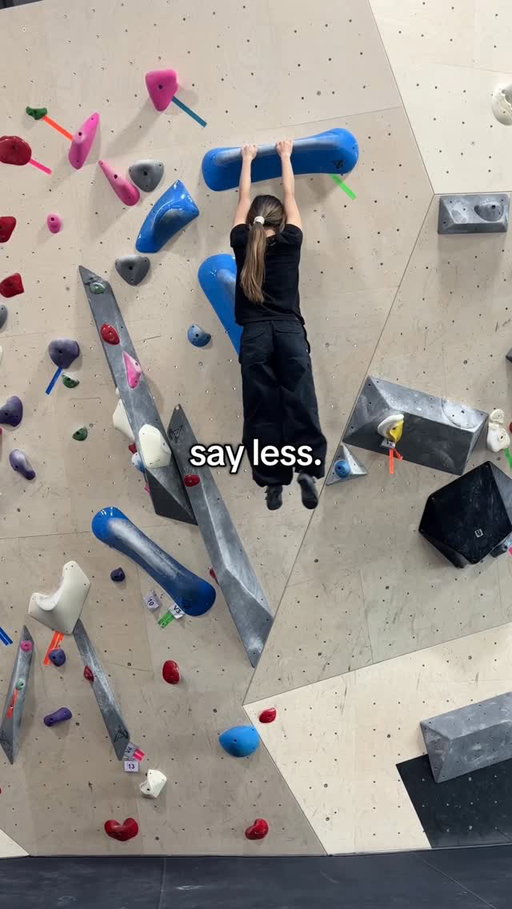 did I do it correctly? #explore #toronto #bouldering #climbing #climbinggym @rockhausclimbing