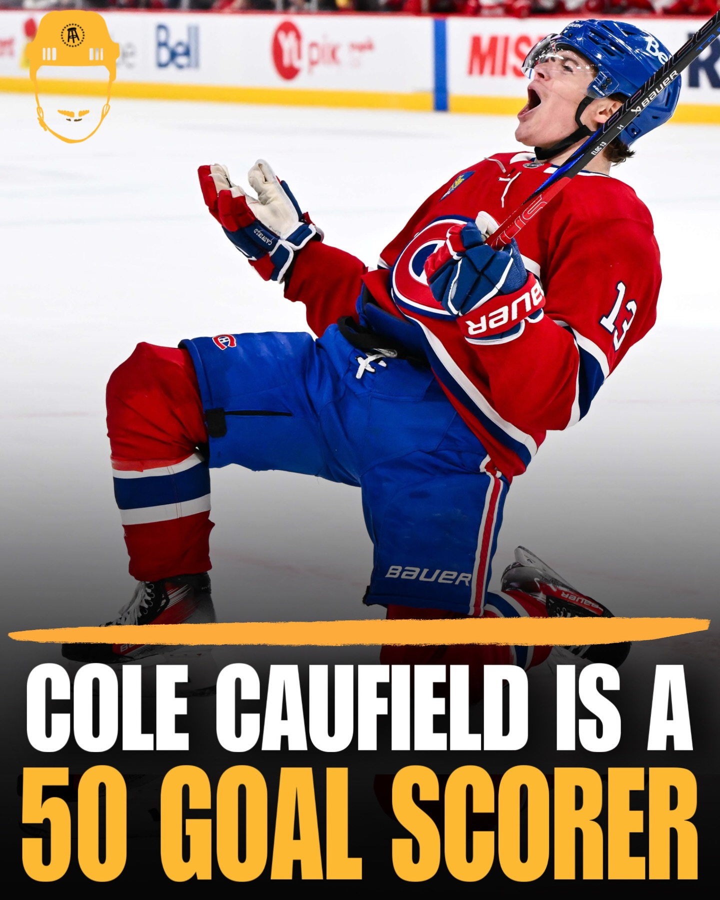 COLE CAUFIELD HITS 50 GOALS 🔥