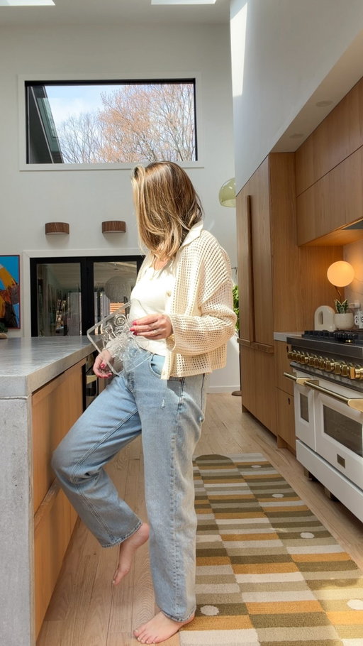 Literally one of those things where you’re like, how did we ever live without this?? The $130 gadget from Ikea allows us to push our garage drawer open hands-free. It’s so convenient and definitely a must add to your future or existing kitchen.