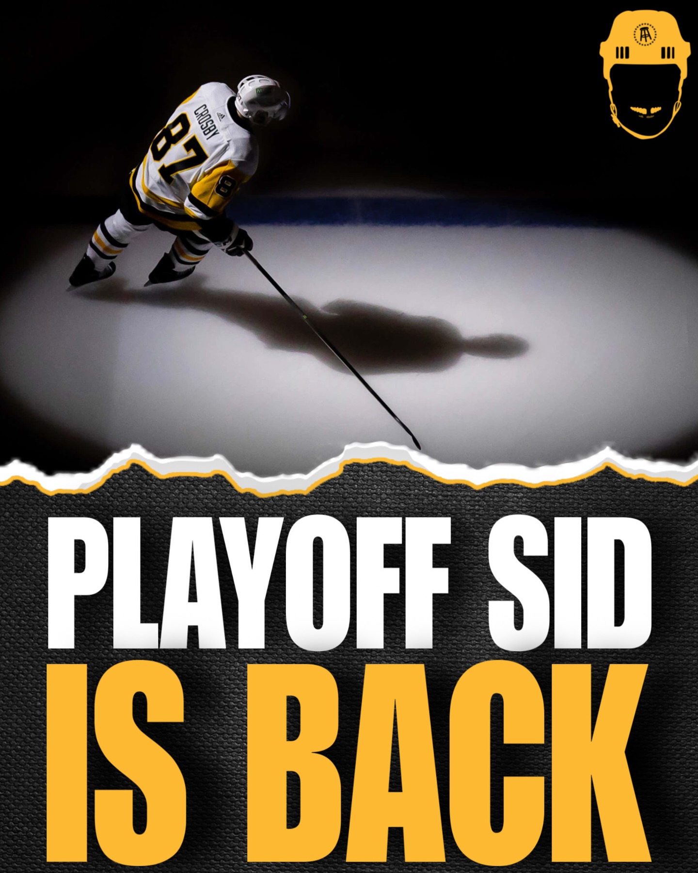 Sidney Crosby will be back in the Stanley Cup Playoffs 🍿