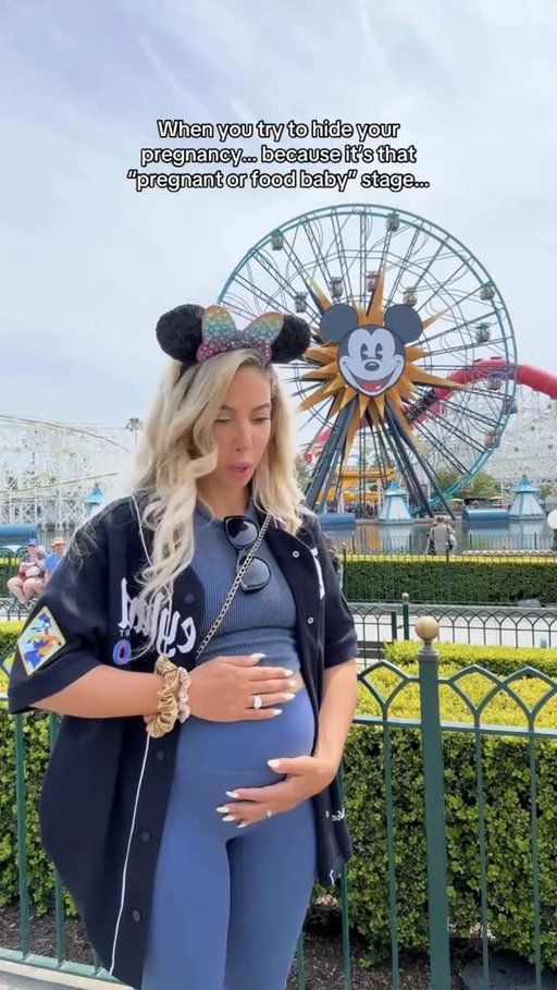 The “is she pregnant or just full?” era is humbling 🥴 #pregnant #pregnancyannouncement #baby #pregnancy #explore