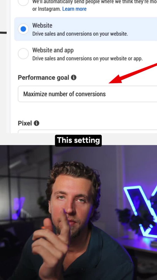 This Meta setting could be hurting your performance.

It’s called “Maximize number of conversions,” and it’s the default in most campaigns.

It sounds good, but it optimizes for the lowest CPA, not the most profit.

Here’s the issue when you sell multiple products:

Product A: hoodie ($90)
COGS: $21
CPA: $45
Profit: $24

Product B: t-shirt ($50)
COGS: $13
CPA: $25
Profit: $12

Both have the same ROAS (2x). But Meta will push spend to the t-shirt because it gets cheaper conversions.

Lower CPA wins, even if it makes you less money.

So you end up scaling the wrong product.

This happens a lot, especially when accounts include cheaper items like discounted products or add-ons. They absorb most of the budget because they convert cheaply.

But cheaper conversions don’t mean higher profit.

If you want to increase AOV and overall profit, switch to “Maximize conversion value.”

This tells Meta to prioritize higher-value purchases, not just cheaper ones.

Simple fix:

Go to campaign settings
Change to “Maximize conversion value”

When to use each:

Use “Maximize number of conversions” if you have one product, similar margins, or you only care about volume.

Use “Maximize conversion value” if you have multiple products, different price points, and care about profit.

The real mistake:

Most brands optimize for CAC instead of contribution profit.

Example:

$25 CAC, $50 AOV, $13 COGS = $12 profit
$45 CAC, $90 AOV, $21 COGS = $24 profit

Higher CAC, but double the profit.

Stop chasing the cheapest conversions.

Start optimizing for what actually makes you money.