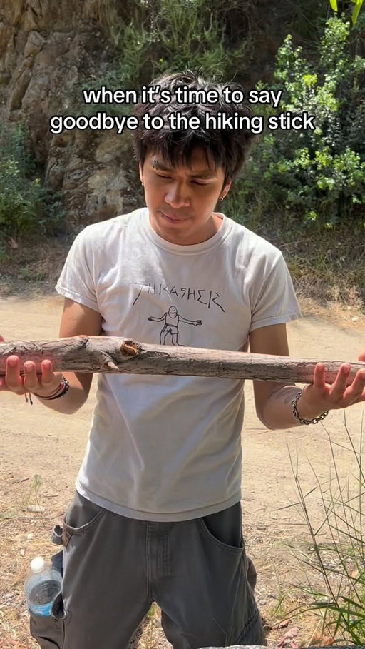 Worse than a heart break 
#nature #hike #hiking #stick #sticks
