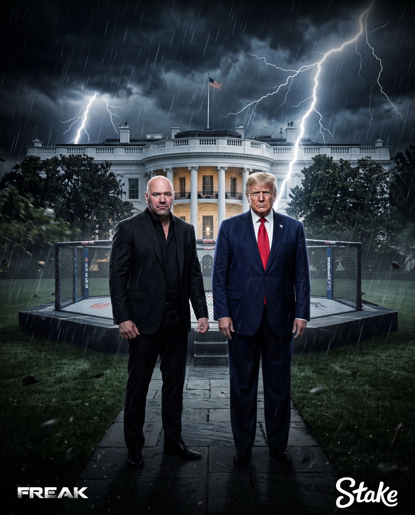 President Trump knows who the best in the game is. 
@freak.mma x @stake 🔥