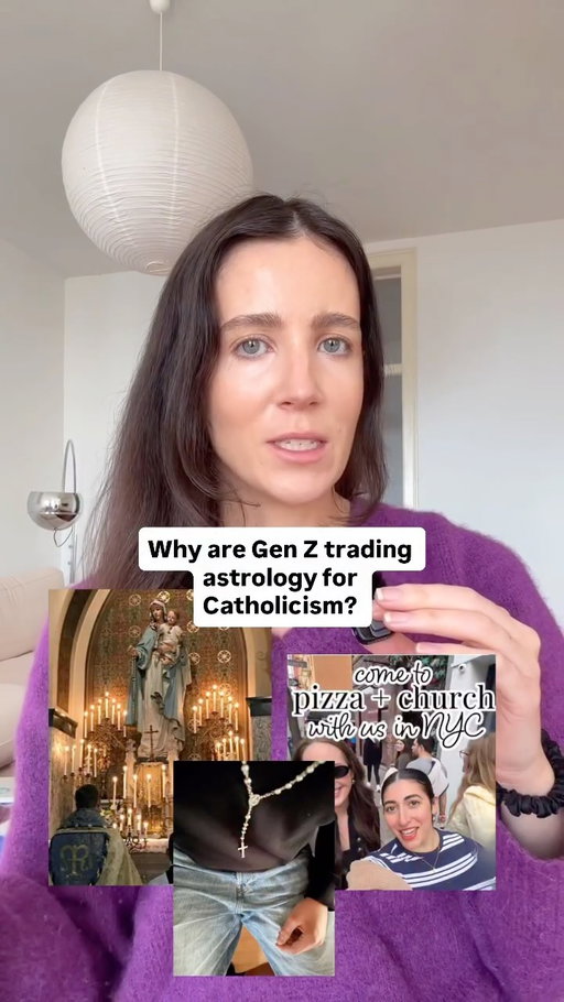 There is a Catholicism revival happening among Gen Z, supposedly the most atheist generation in history who were raised on astrology apps and tarot. On the surface it feels unexpected, but when we look at Catholic revivals from the past and the circumstances that led to them, it starts to make a lot of sense.