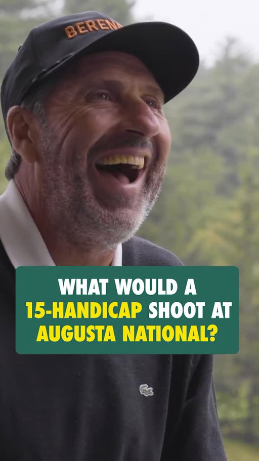 What would a 15-handicap shoot at Augusta? @kclairerogers asked past champions. 

Good luck breaking 100 😅