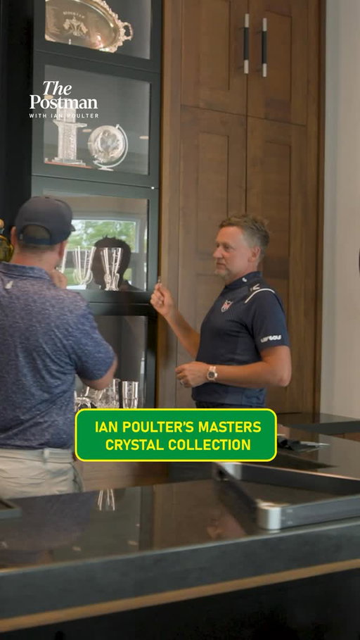Ian Poulter’s Masters Crystal Collection 🏆

#themasters