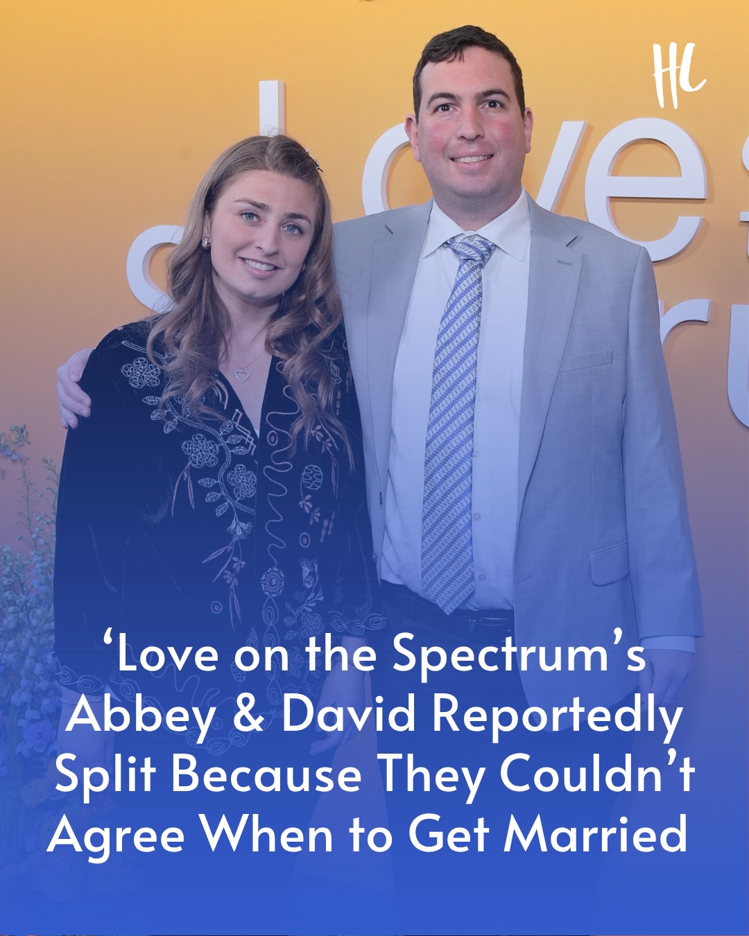 'Love on the Spectrum' couple Abbey Romeo and David Isaacman reportedly called it quits on their relationship after five years of dating. 

"They couldn’t come to an agreement on when to get married," a source told The U.S. Sun, before adding that Abbey "was ready years ago," but David "still needed time." 

Neither of them has publicly spoken out about their breakup. (📸: Getty Images)