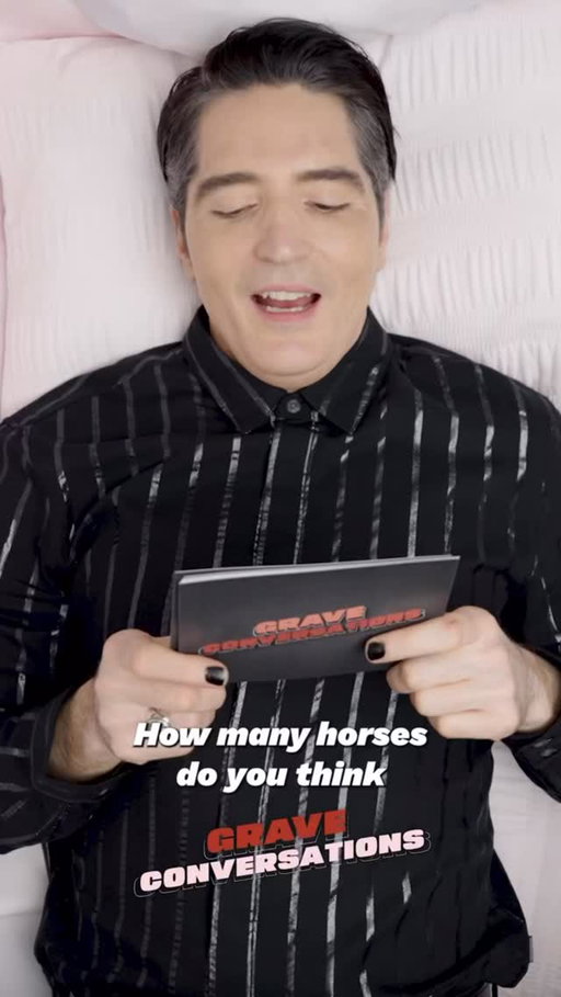 Weird Al + Horses = Best Answer Ever?

How many horses do you think there are RIGHT NOW!?