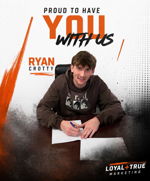 Another playmaker added to the squad.

Welcome, Ryan Crotty, to Loyal and True. From the hardwood to the spotlight, we’re here to help you maximize every opportunity and represent Oklahoma State the right way.

This is just the beginning. ⚡️

#LoyalAndTrue #GoPokes #OKStateHoops #BasketballLife #NILMovement