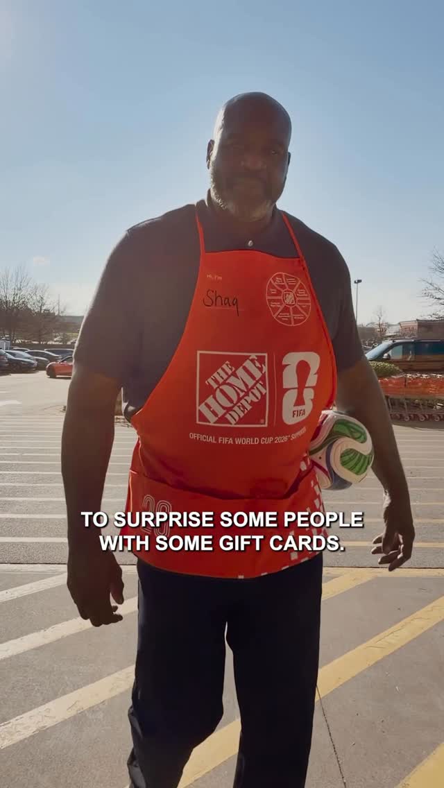 Spreading a little extra cheer this spring 🧡

Now it’s your turn to score ⚽ Get up to 5 chances to win FREE tickets and a trip to the @fifaworldcup 2026™ Finals. Tap the link in our bio to learn more.

Home Depot is proud to be an Official FIFA World Cup 2026™ Supporter.

NO PURCH. NEC. Open 3/19-4/22/26 to legal residents 18+ of 50 US, DC, Guam, PR & USVI. Odds vary. Void where prohib. See Off. Rules homedepot.com/fwc26rules. Spons.: Home Depot Store Support, Inc.