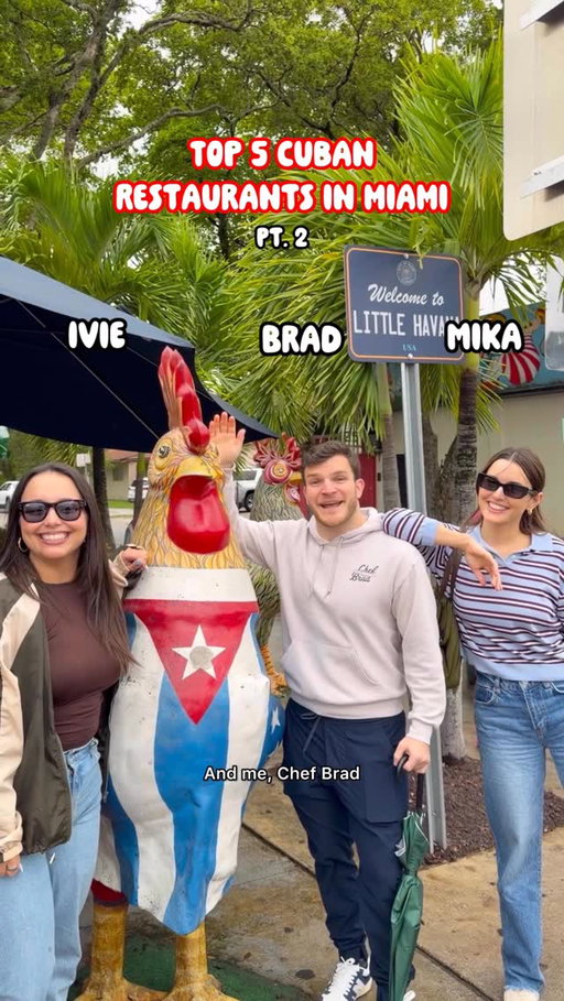 Heres PART 2 of our top Cuban restaurants in Miami, from THREE Cuban American locals 🇨🇺:

🇨🇺 Old’s Havana @olds_havana 
1442 SW 8th St, Miami, FL 33135

🌴 Havana 1975 @havana1957 
405 Española Wy, Miami Beach, FL 33139

🐟  Bahama’s Fish Market & Restaurant @bahamasfishmarket 
7200 SW 8th St, Miami, FL 33144

👑 El Rey De Las Fritas @reydelasfritas 
1821 SW 8th St, Miami, FL 33135

🐄 La Viña Aragón 
8155 W 8th Ave, Hialeah, FL 33014

What spots did we miss? 🤔

#iviethefoodie #mikabites #chefbrad #cubanfood #cubanfoodmiami