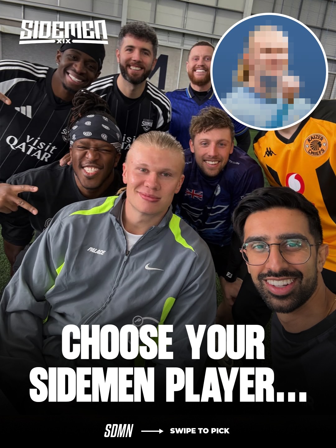 Choose your @sidemen player… 🏟️⬇️

Charity Match Kits, link in bio.